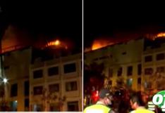 Agente de Fiscalización de Lima reveló cómo se inició el incendio en galería de Mesa Redonda