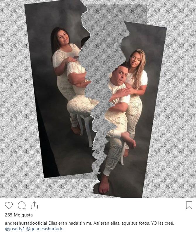 Foto: Instagram Andrés Hurtado