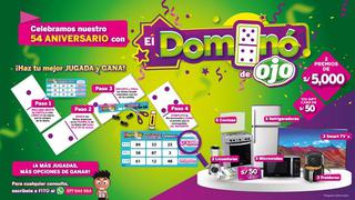 Gane fabulosos premios con la promoción de aniversario “El dominó de OJO”