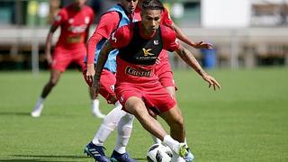 Paolo Guerrero marcó gol en su primer entrenamiento con la Selección (VIDEO)