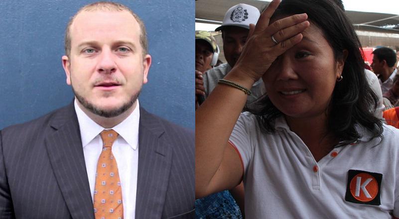 ​Augusto Thorndike a Keiko Fujimori por entrega de dinero: ¿Por qué usted tiene corona?