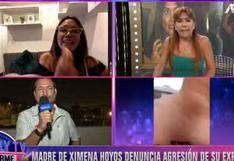 Mamá de Ximena Hoyos y su expareja se enfrentan cara a cara | VIDEO