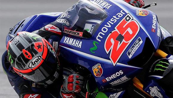 MotoGP: Maverick Viñales derrota de nuevo a Valentino Rossi