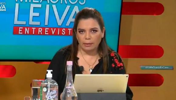 Milagros Leiva confiesa que se le están cayendo sus extensiones y pide que abran salones de belleza | VIDEO