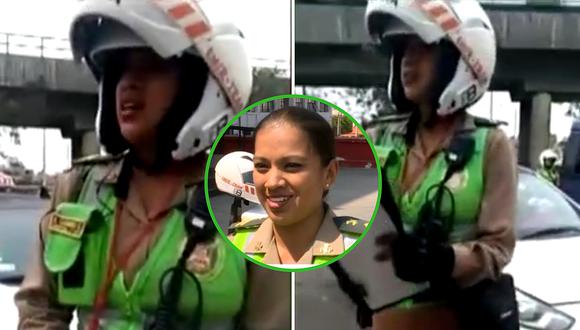 Transportistas informales insultan y gritan a mujer policía que descubrió placas falsas (VIDEO)