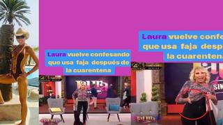 ¡Oh my god!:  Laura Bozzo confiesa que se pone faja porque cuarentena le sacó “pancita”