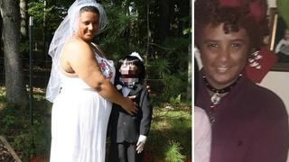 Mujer se casa con muñeco zombie y ahora quiere tener un hijo