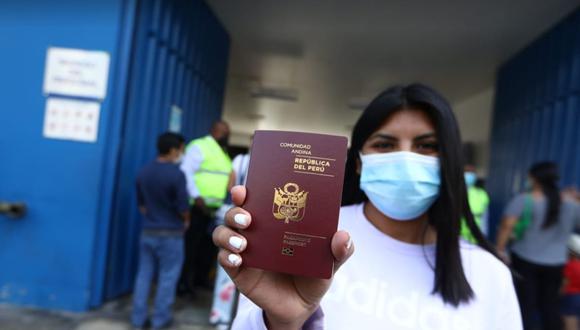 Migraciones anunció que desde junio se pondrá fin al sistema de citas para obtener pasaporte electrónico. (GEC)