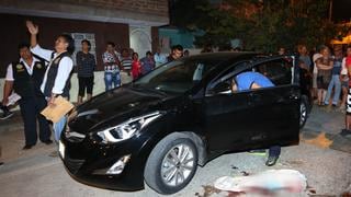 San Martín de Porres: Ladrones asesinan a taxista porque se resistió al robo de su auto 