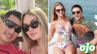 Renzo Costa publica romántica foto con su novia y usuarios la confunden con Brunella: “Se consiguió a su gemela”
