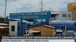 Coronavirus en Perú: paciente sospechoso escapa del hospital en Chiclayo