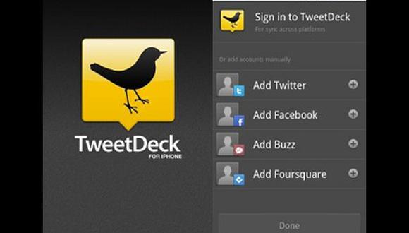 TweetDeck le dice adios a Iphone y Android