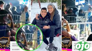 Hurtado y Jossmery se hacían ‘miraditas’ en concierto de Don Omar donde futbolista estaba con su esposa | VIDEO