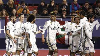 Real Madrid es superpuntero al derrotar 1-3 al colero Osasuna