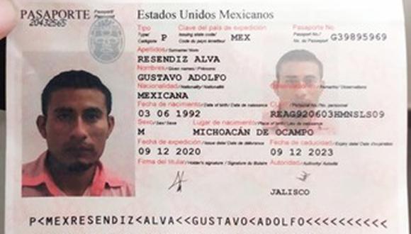 Gustavo Resendiz, uno de los detenidos.