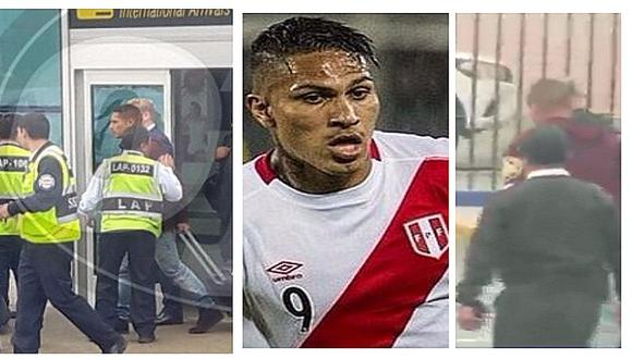 Paolo Guerrero llega a Lima para limpiar su imagen tras ser suspendido (FOTOS Y VIDEO)
