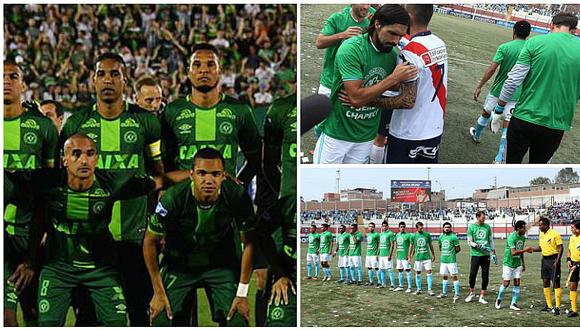 Chapecoense: este bello gesto realizan equipos de fútbol peruano tras la tragedia 
