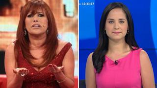 Magaly Medina da "con palo" a Sigrid Bazán: "hay personas que no expresan nada en TV"