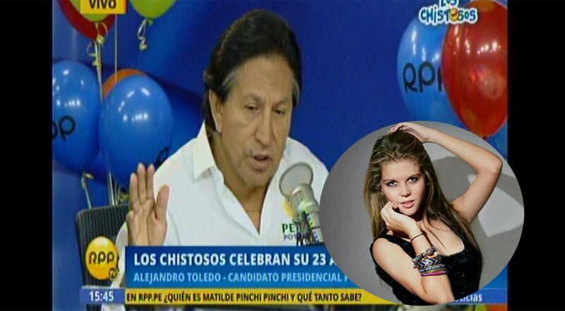 Alejandro Toledo defiende a Brunella Horna y dice que es "talentosa" 