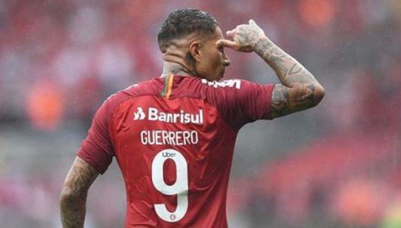 Paolo Guerrero terminó el año con 20 goles con camiseta de Internacional de Porto Alegre. (Foto: SC Internacional)