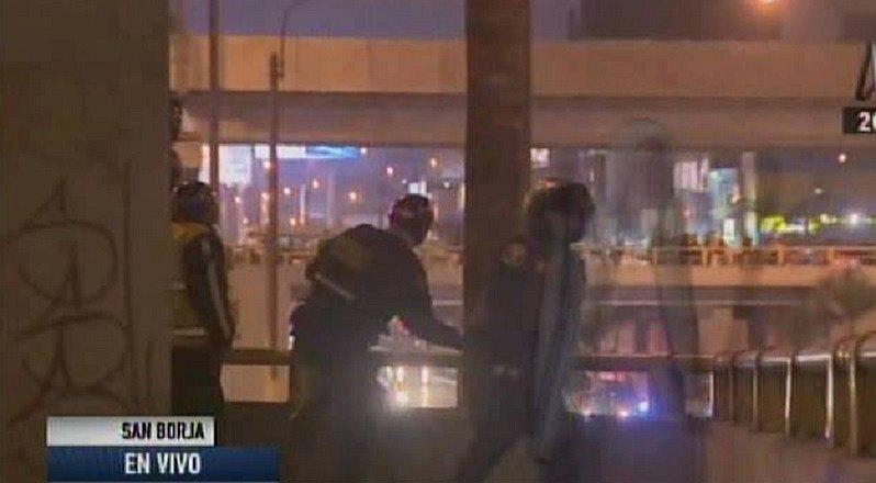 San Borja: balacera tras intento de asalto en alrededores del C.C. La Rambla (VIDEO)