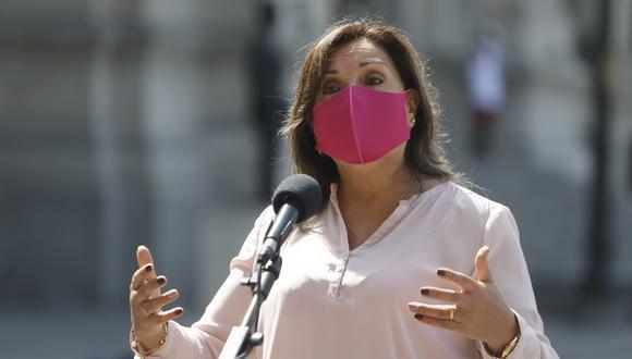 Dina Boluarte realizó este pedido al Congreso desde Colombia. (Foto: archivo GEC)