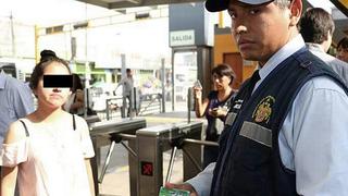 Metropolitano: "detallito" en tarjeta intervenida llama la atención de los agentes 