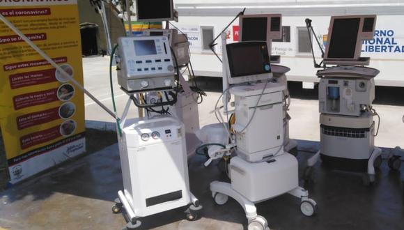 Con la incorporación de los nuevos equipos, el Hospital Regional Docente de Trujillo ya cuenta con 21 respiradores mecánicos.