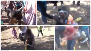 Huancavelica: graban a niños totalmente ebrios durante fiesta costumbrista (VIDEO)