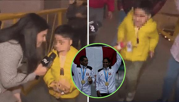 Niño peruano hace divertido baile al emocionarse con los Juegos Panamericanos | VIDEO