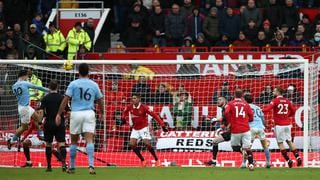 Con remontada y polémica Manchester United gana 2-1 al City 