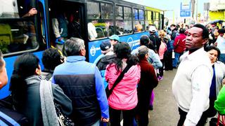 Corredor Azul: Reubicarán el paradero inicial ubicado en Av. Amancaes