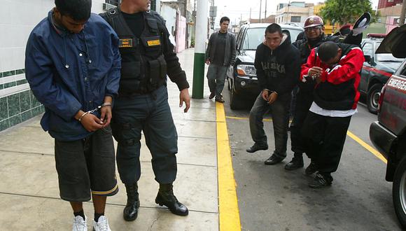 PNP captura a presuntos extorsionadores de obras de construcción en Los Olivos y San Martín de Porres. (Foto: Andina)