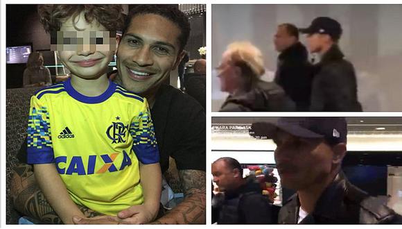 Paolo Guerrero recibe grata visita de su hijo a horas de presentarse en la FIFA (FOTOS)
