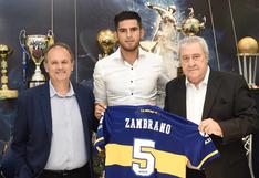Boca Juniors: Carlos Zambrano paseó con Juan Román Riquelme en La Bombonera