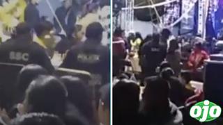 Policías llegaron a fiesta Covid-19, invitados pensaban que iban a ser detenidos, pero se ponen a comer | VIDEO