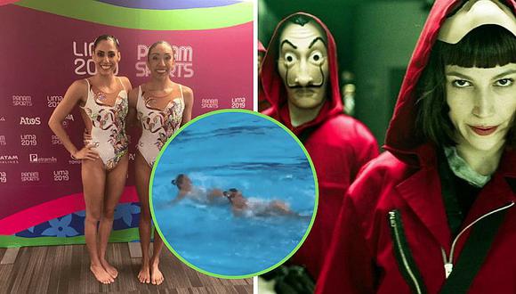 Juegos Panamericanos: México participa en nado sincronizado con canción de "La Casa de Papel" | VIDEO