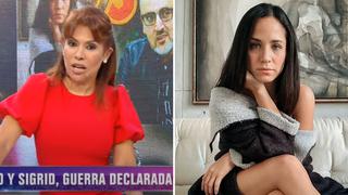 “El que tiene padrino, se bautiza”: Magaly Medina ‘chanca’ a Sigrid Bazán│VIDEO