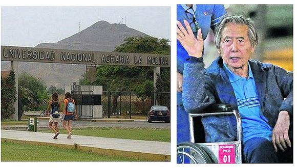 ​Alberto Fujimori pidió pensión a la Universidad Agraria La Molina
