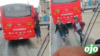 Viral: Ladrones ingenian nueva forma de robar celulares a microbuses en Lima