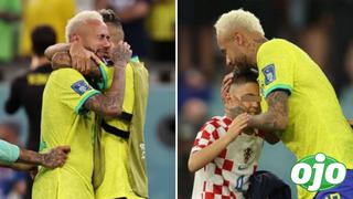 Niño tiene tierno gesto con Neymar tras eliminación de Brasil del Mundial: “No llores”