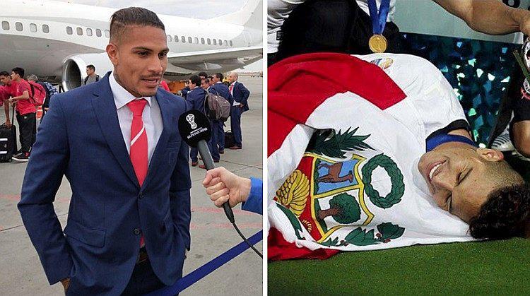 ​Las primeras declaraciones de Paolo Guerrero tras llegar a Rusia para el mundial