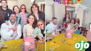 Andrea y Sebastián celebran juntos el cumpleaños de su hija Maia: “Mi princesita” 