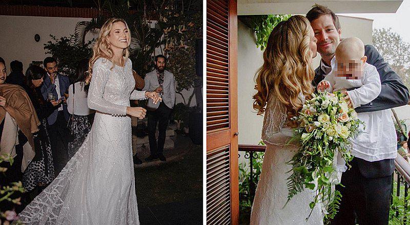 María Grazia Gamarra comparte fotos oficiales de su boda civil | FOTOS 