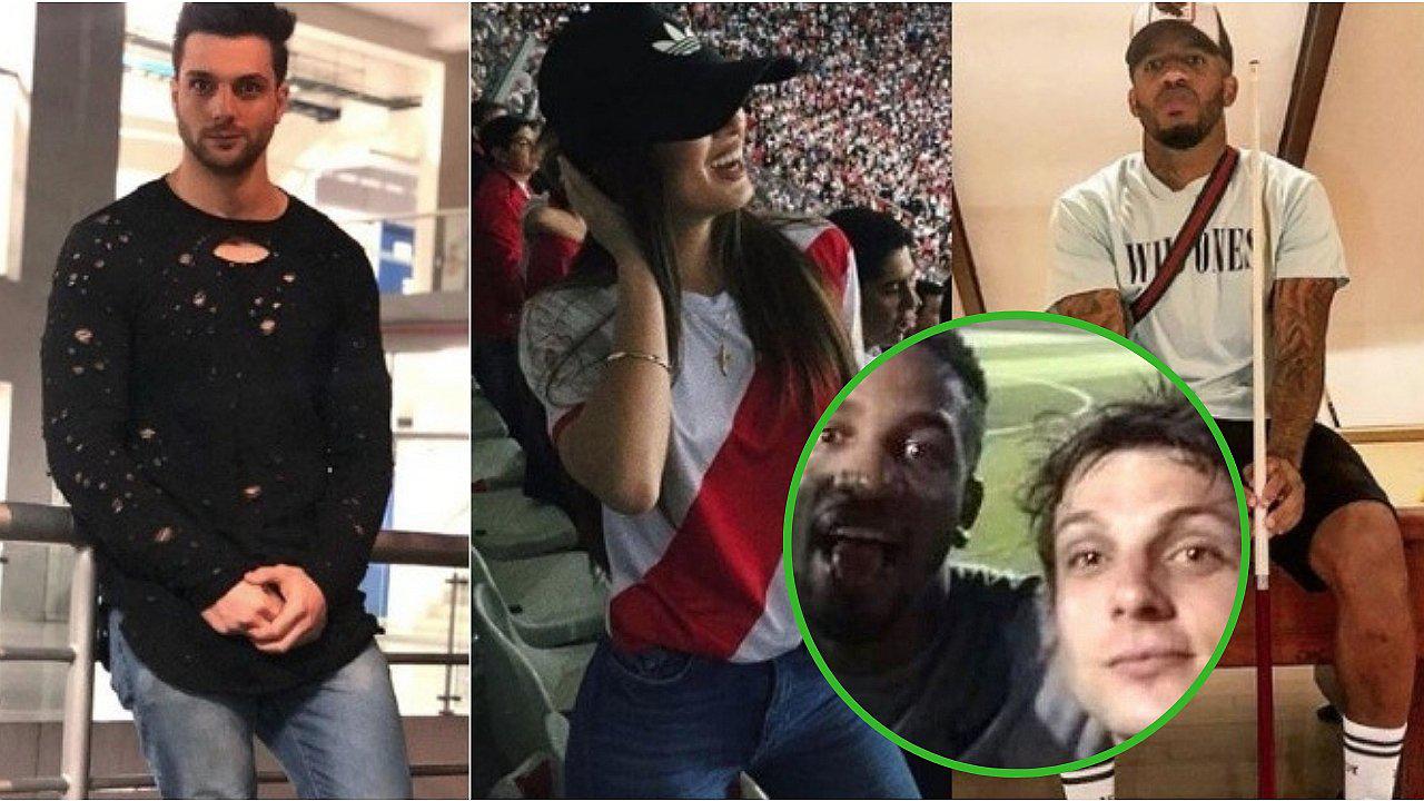 Jefferson Farfán y Nicola Porcella 'afanan' a guapa modelo y lo hacen evidente (FOTOS)