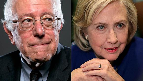 Hillary Clinton y Bernie Sanders están empatados hacia la Presidencia