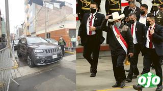 Pedro Castillo ordenó colocar cortinas en ventanas de su camioneta para impedir que vean con quién viaja