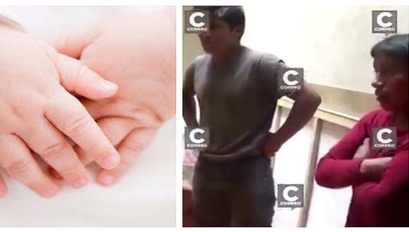 Cajamarca: bebita fue salvajemente golpeada solo porque se orinó en su ropita (VIDEO)