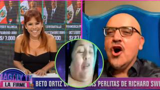 Beto Ortiz se burla de Richard Swing y lo imita al hablar | VIDEO 