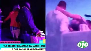 Jamila Dahabreh se emborrachó y tuvieron que ayudarla a salir de fiesta de Halloween | VIDEO 